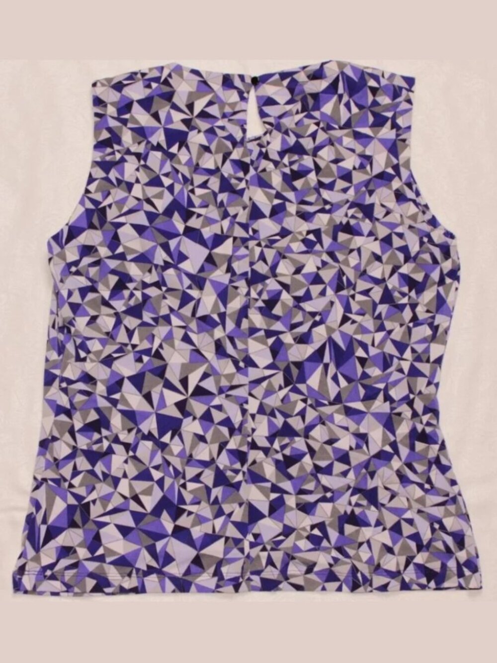 Calvin Klein Women's Sleeveless Multicolor Shirt S56CM766 NWOT Size S